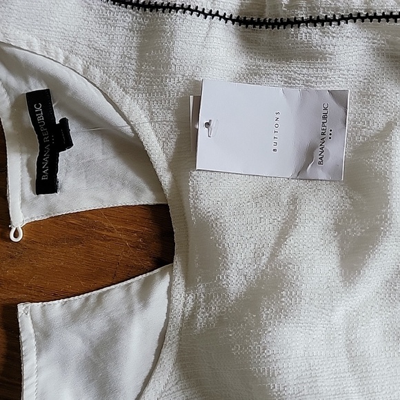 Banana Republic Factory off-white sun dress - Picture 2 of 2